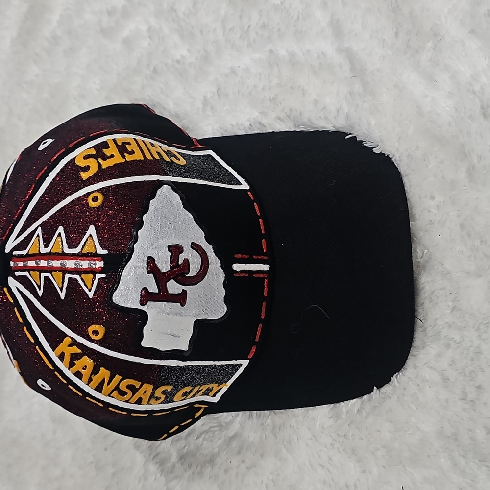 Kansas City Chiefs - Hand Painted Ball Cap